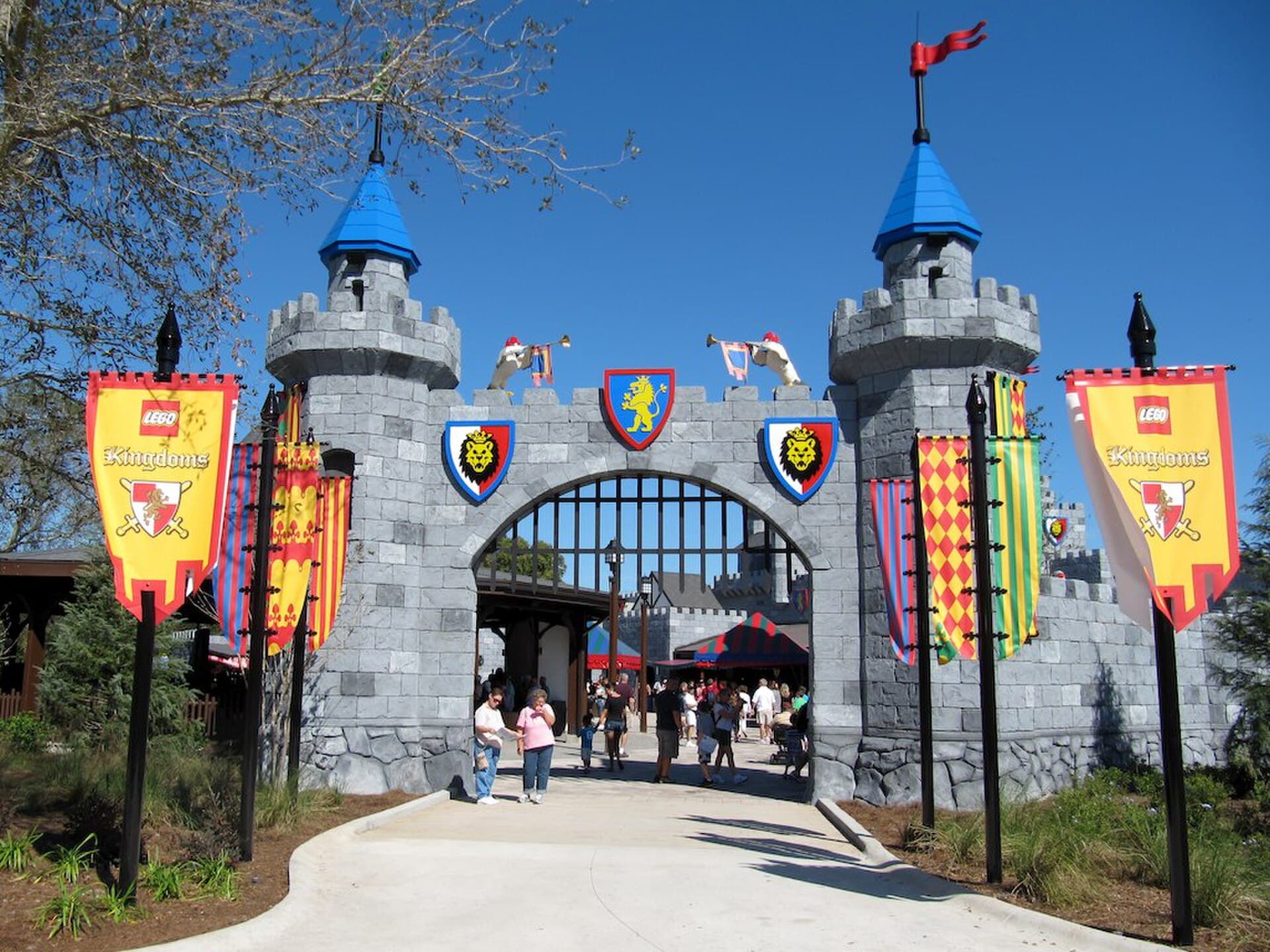 Lego Kingdoms area at LEGOLAND Florida